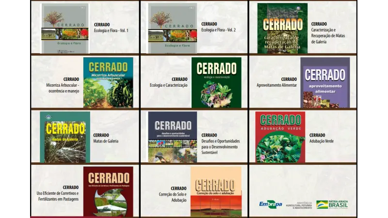 Coleção Cerrado: 10 livros digitais gratuitos do Bioma
