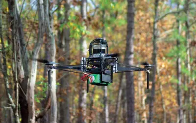 Drones mapeiam matas brasileiras