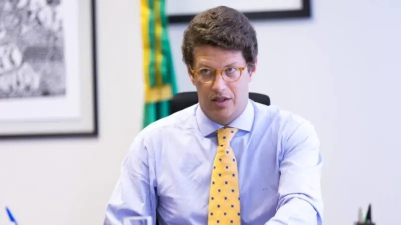 EM ENTREVISTA AO GLOBO, MINISTRO DO MEIO AMBIENTE DISSE QUE QUER LIBERAR FERROVIAS EM ÁREAS DE PROTEÇÃO