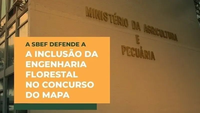 Engenharia Florestal no concurso do MAPA!?