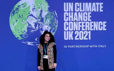 Estudante de Eng. Florestal representou o Brasil na COP-26