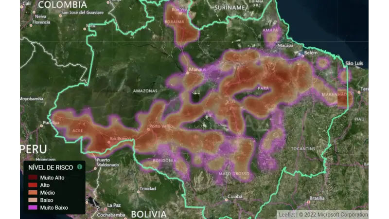 Imazon lança ferramenta de inteligência artificial para prever o desmatamento na Amazônia